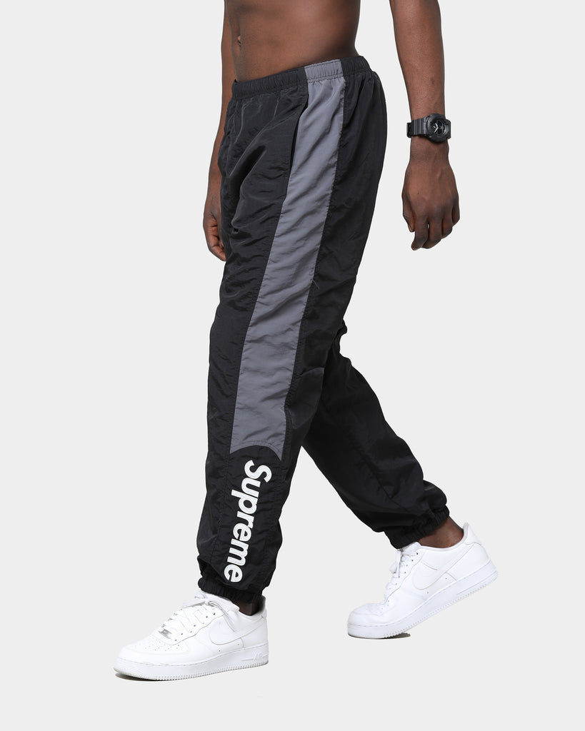 supreme side logo track pants