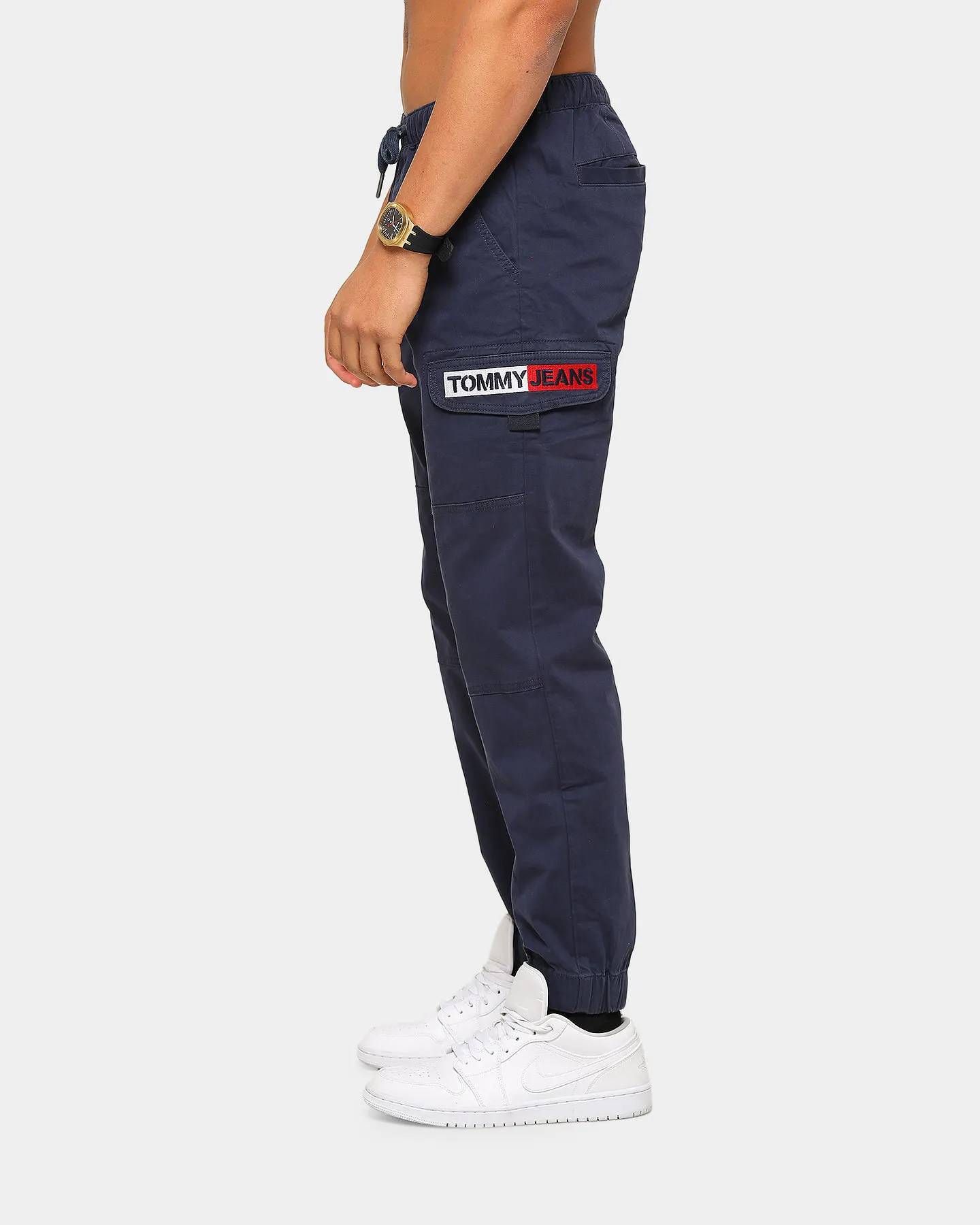 Tommy Jeans Men's TJM Tapered Cuffed Cargo Twilight Navy | Culture Kings US