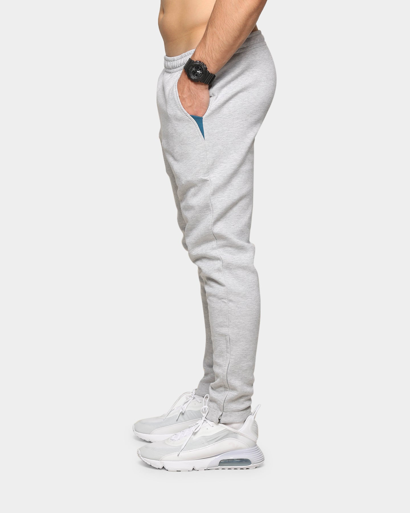 lacoste core fleece track top