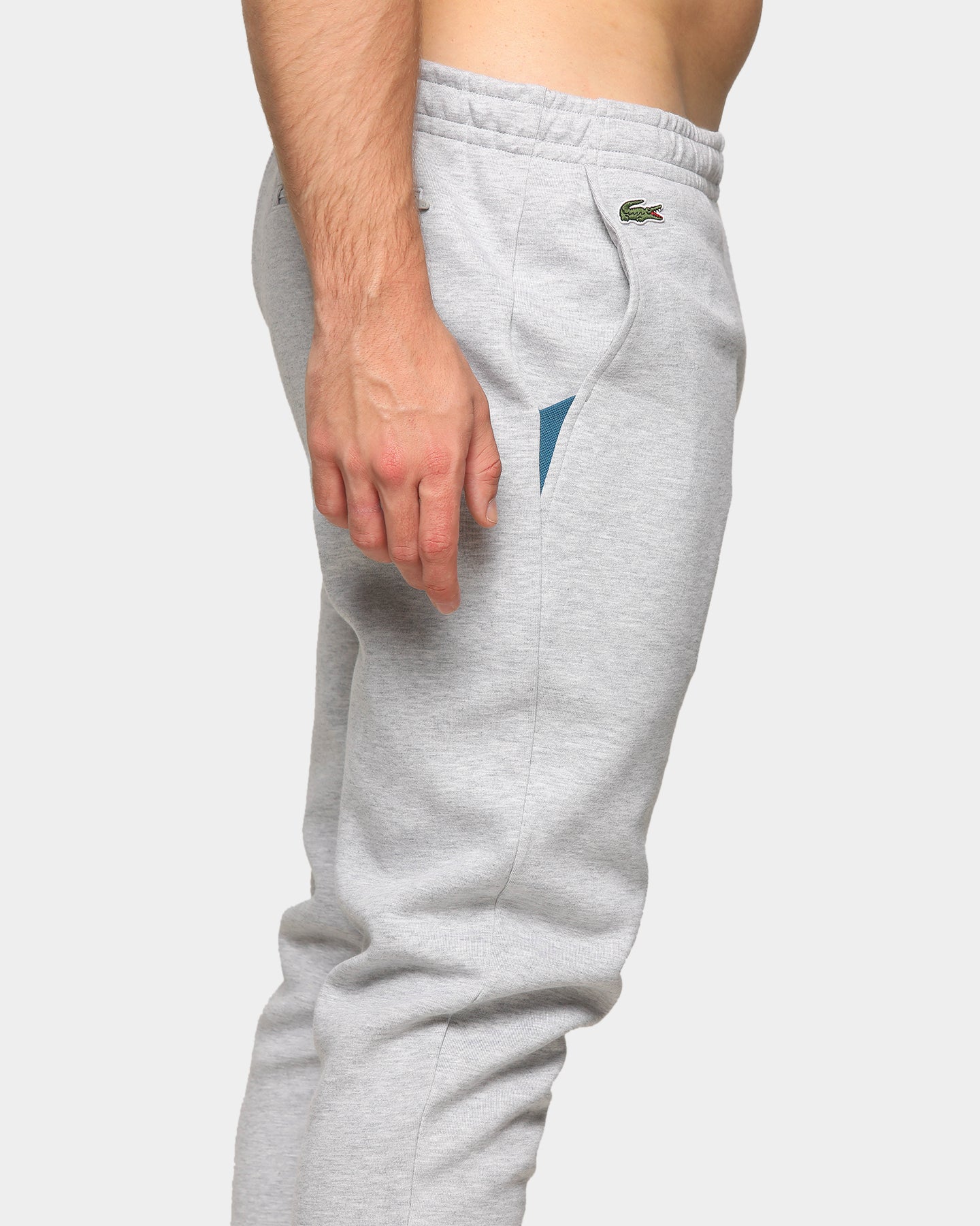 lacoste core fleece track top