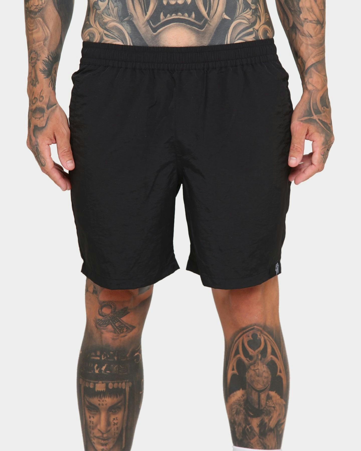 EN ES Walkman Beach Shorts Black | Culture Kings US