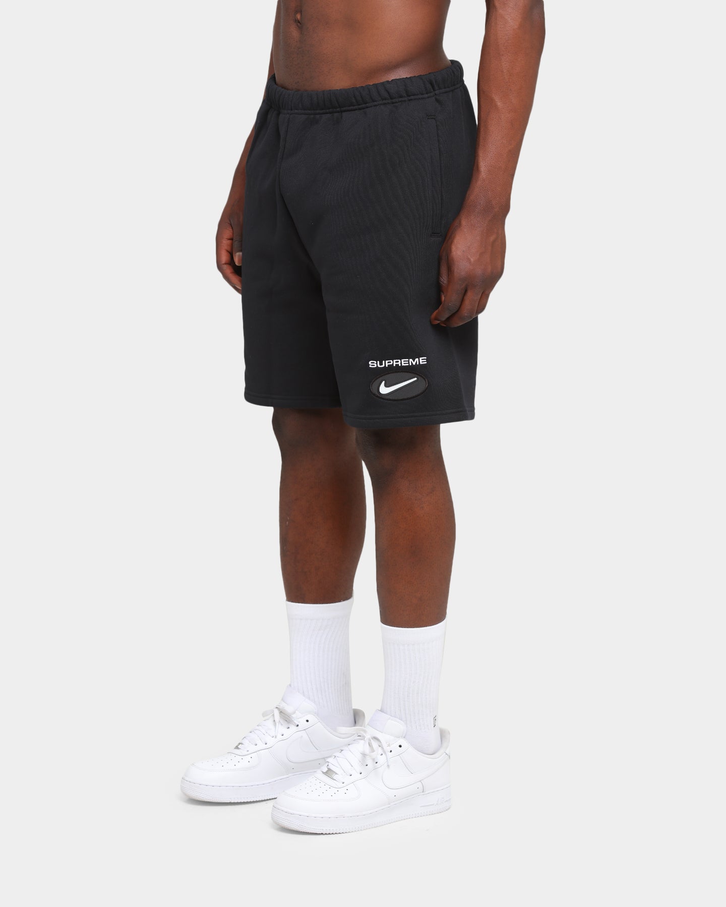 supreme black shorts