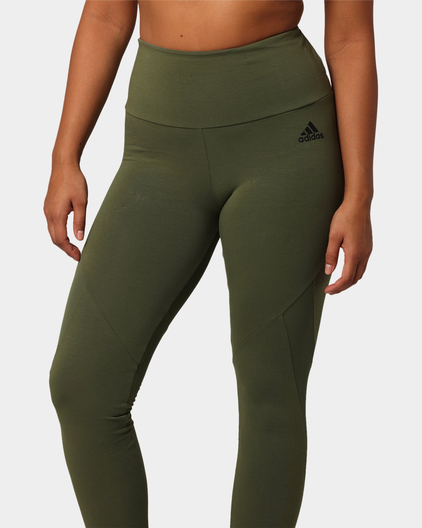 Womens khaki adidas leggings sale