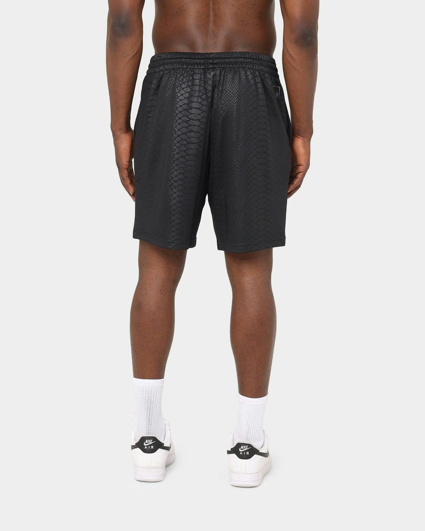 Majestic Athletic Boston Red Sox Snake Wordmark Shorts Black Snake Print