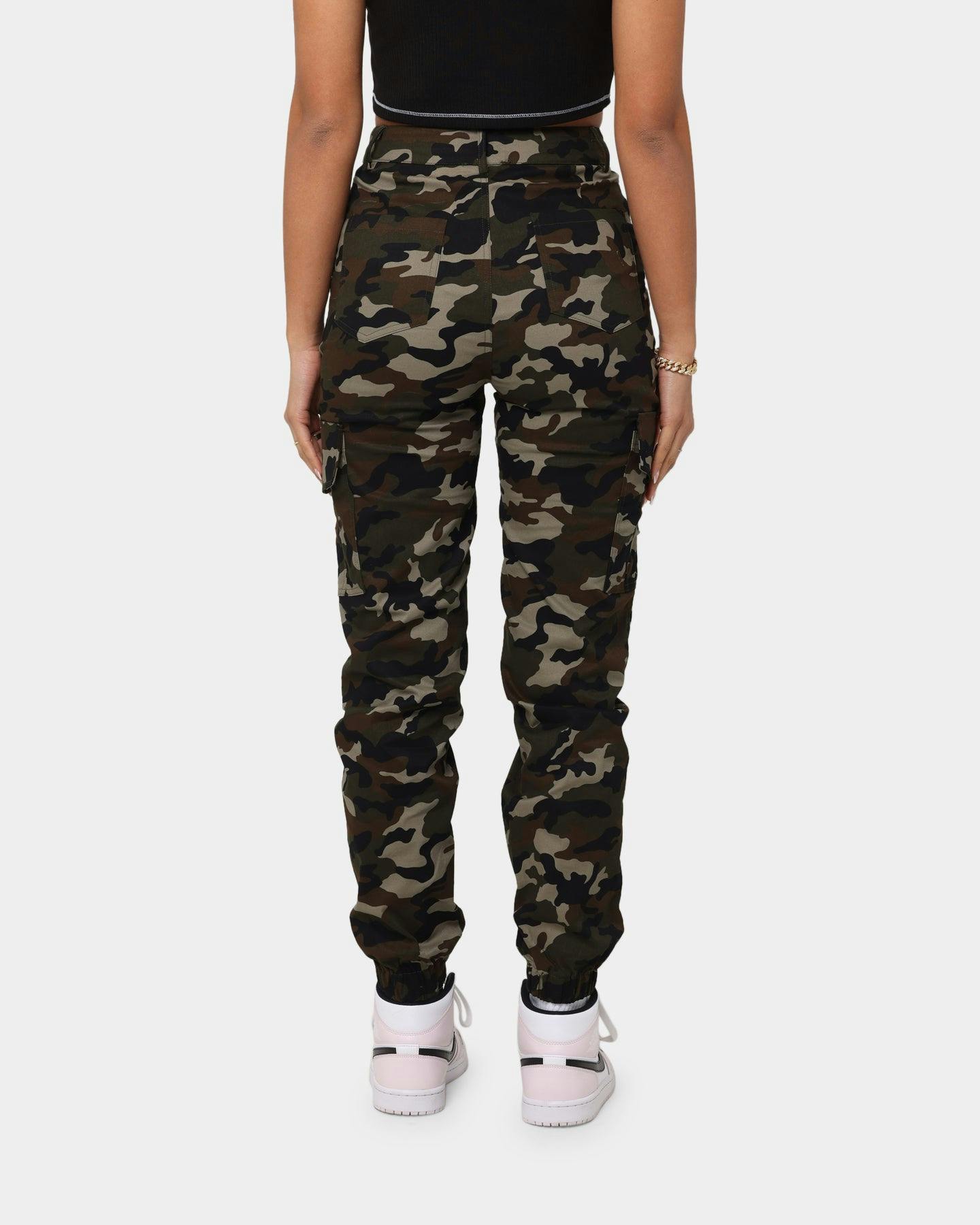 XXIII Women's Camo Cargo Stretch Pant Camo Culture Kings US