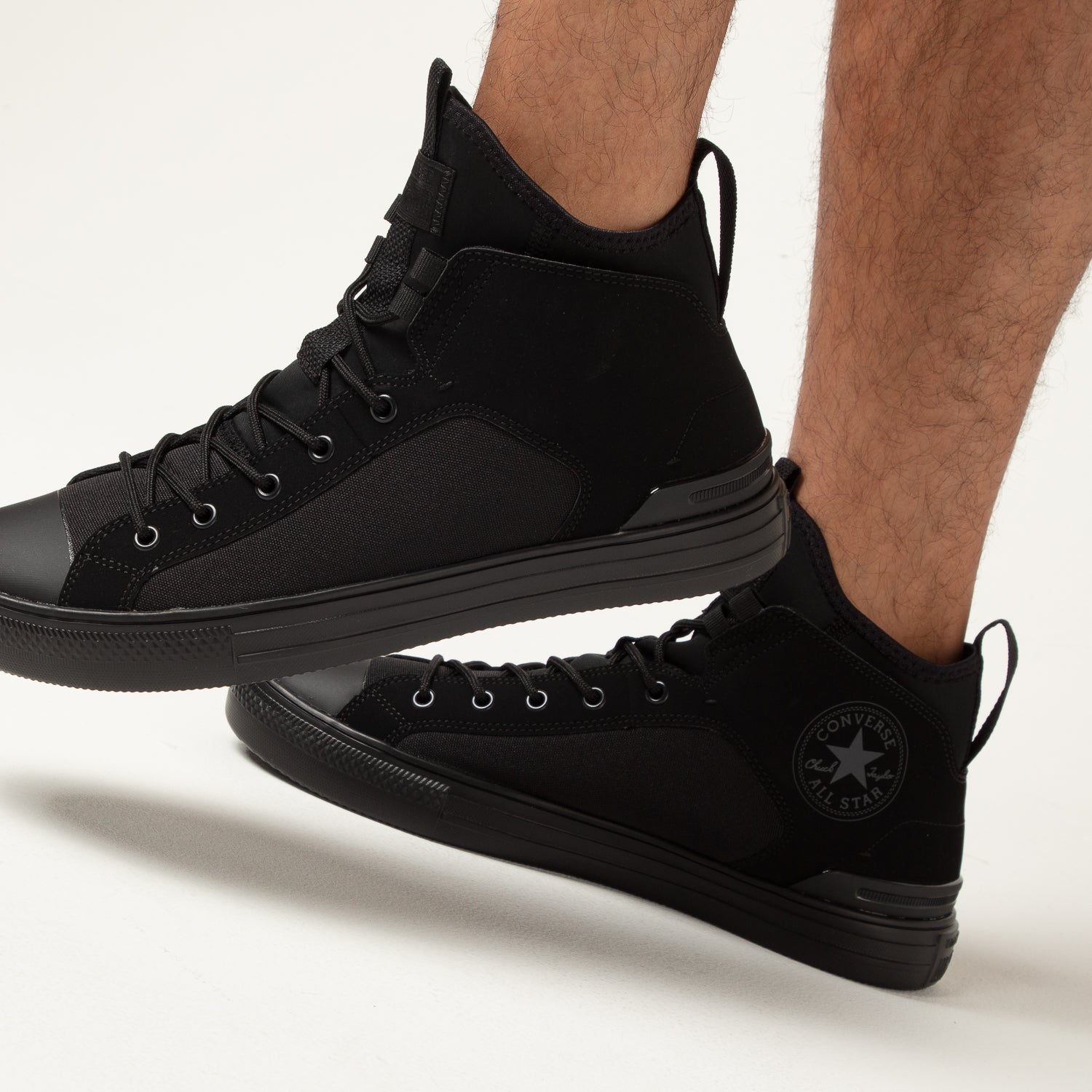 converse ctas ultra mid black