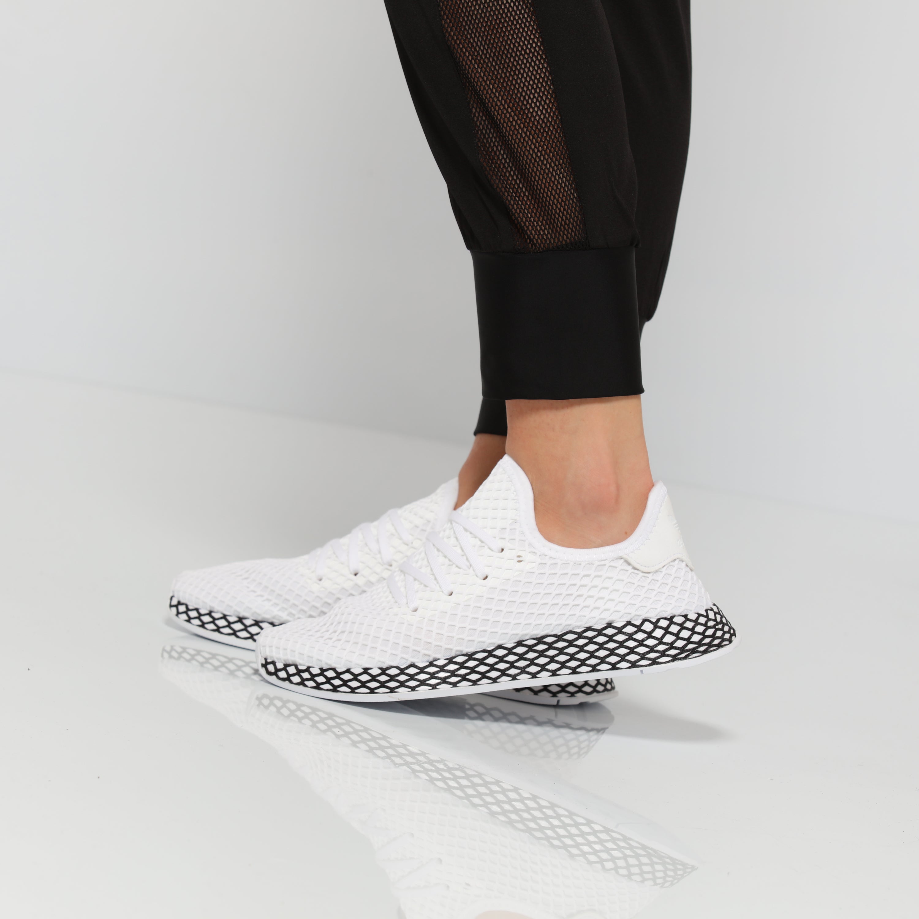 adidas deerupt junior white