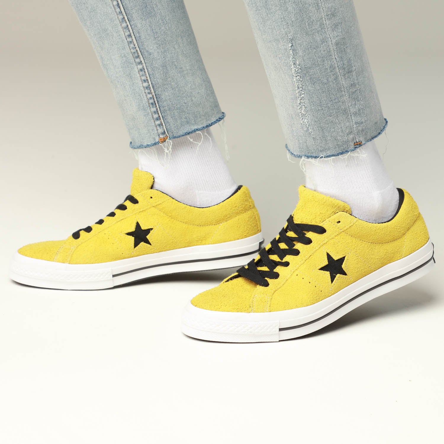 dark yellow converse