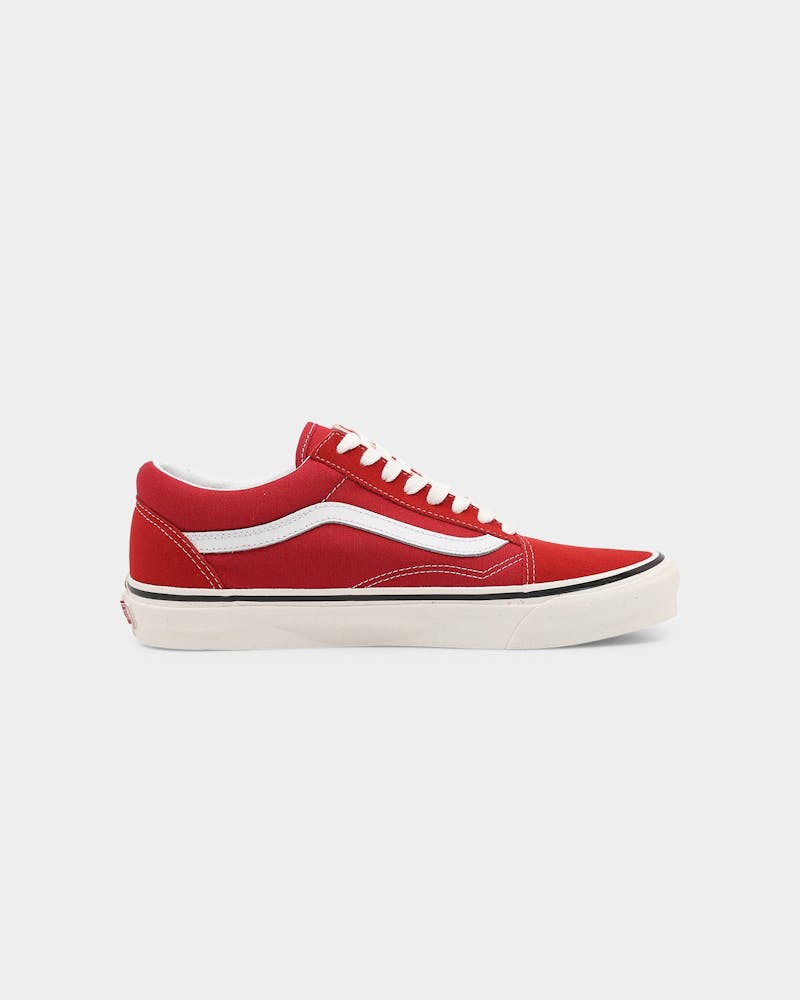 Vans Old Skool 36 DX Anaheim OG Red/OG White thumbnail - 3