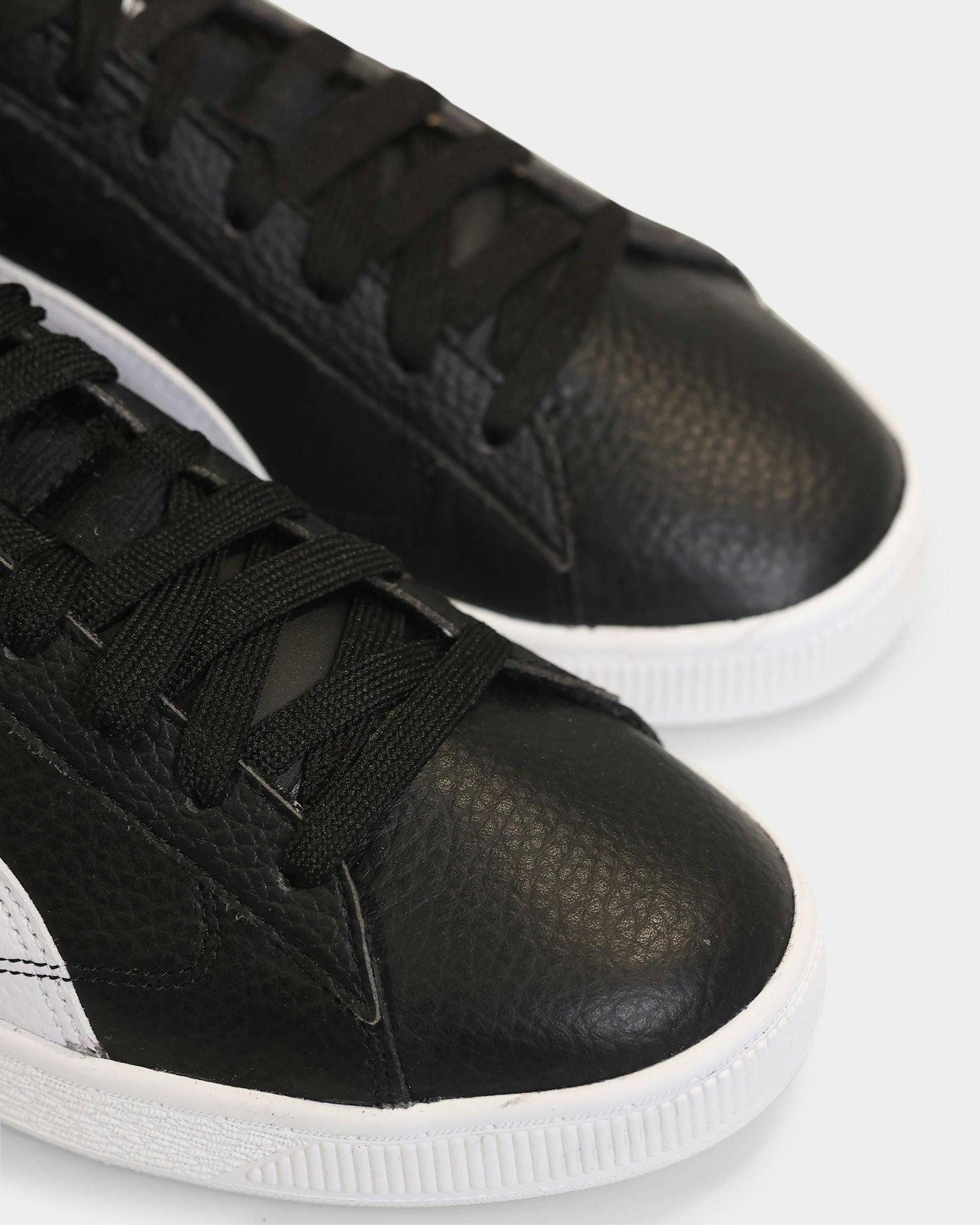 Puma Suede Bloc B&amp;W Black Culture Kings US