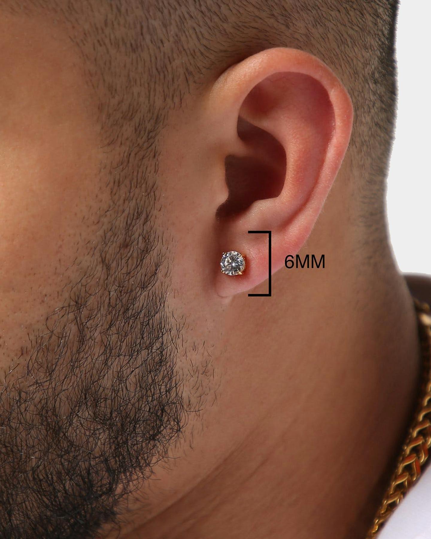 Saint Morta Diamante Earring Gold Plated