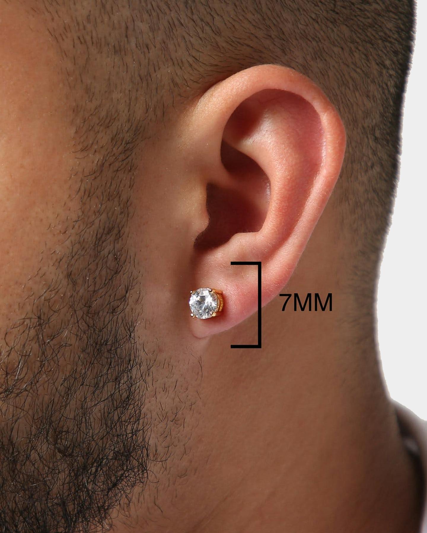 Saint Morta Diamante Earring Gold Plated