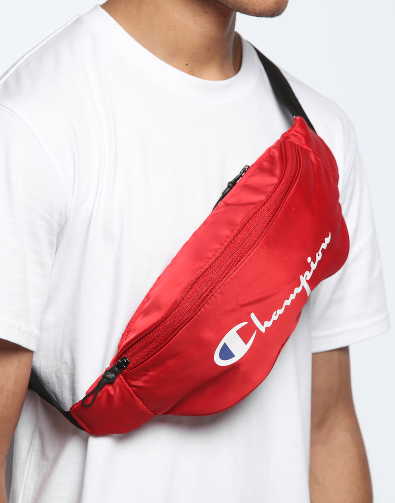 champion red fanny pack