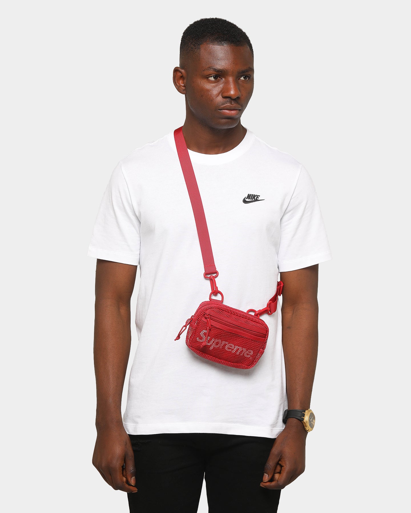 red supreme satchel