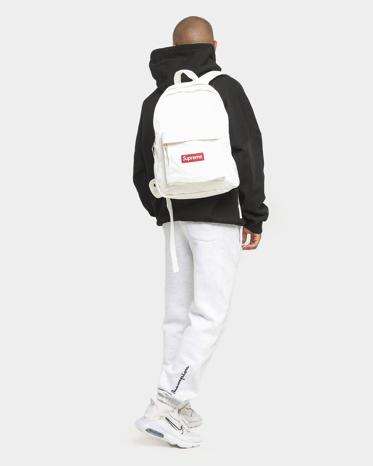 supreme canvas backpack