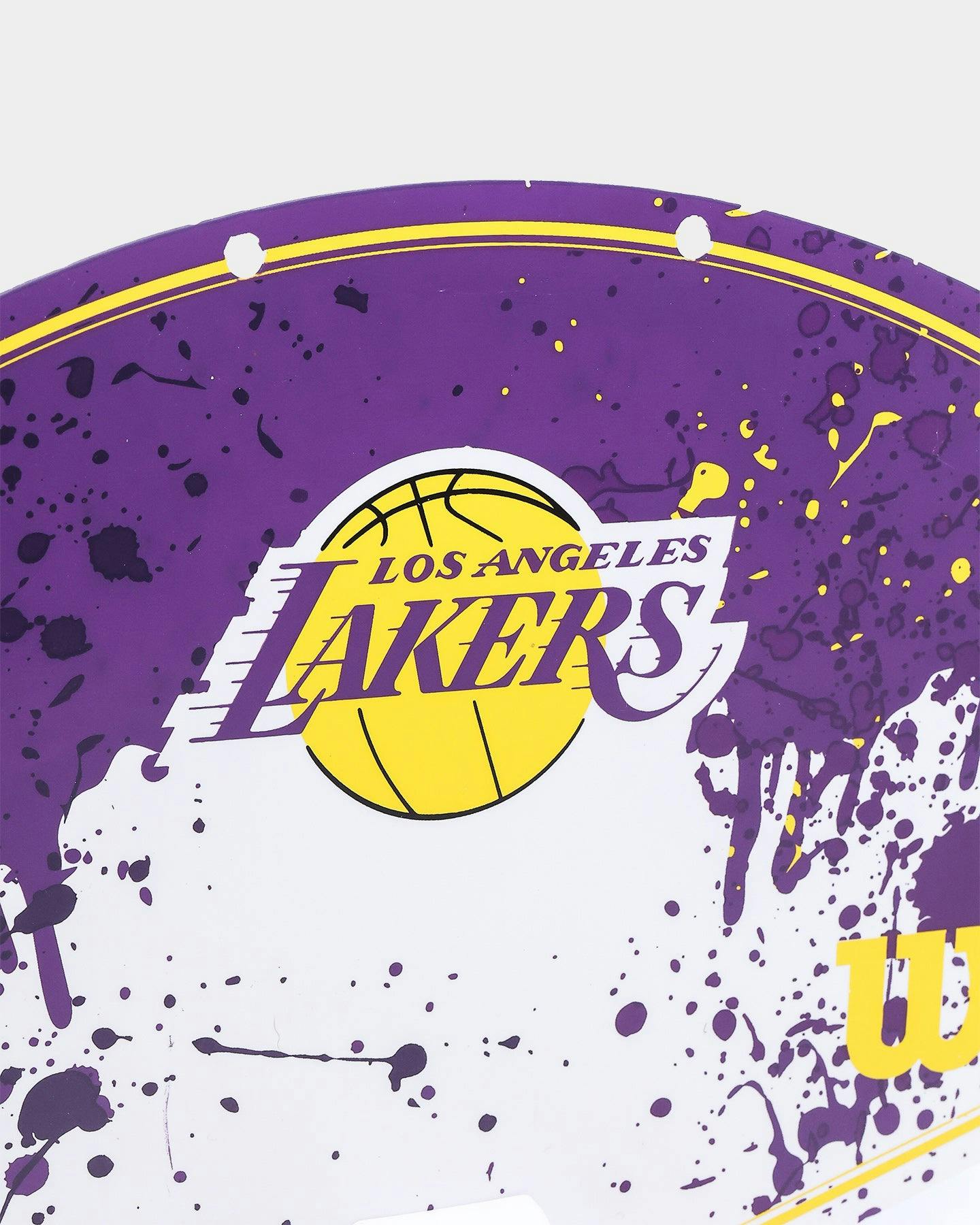 Wilson Los Angeles Lakers NBA Team Mini Hoop Multicoloured Culture