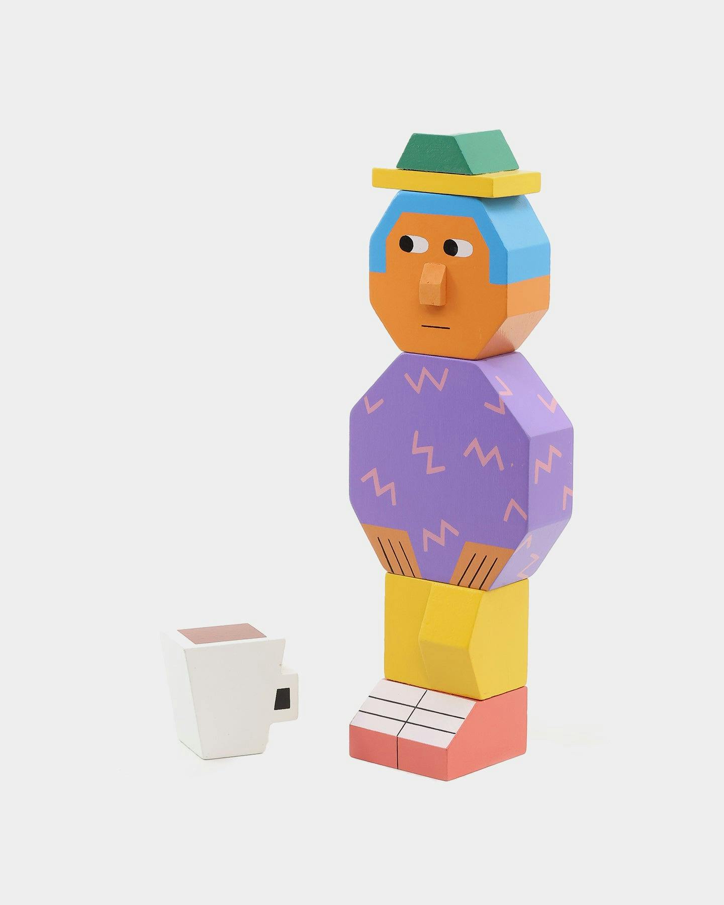 Areaware Kids' Block Party Guy Multi