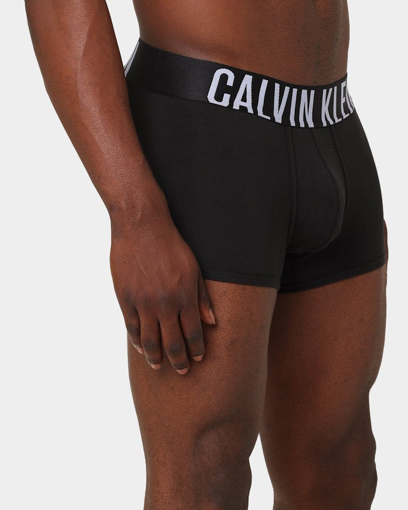 Calvin Klein Stretch Cotton Trunks 3 Pack Black/Blue thumbnail - 8