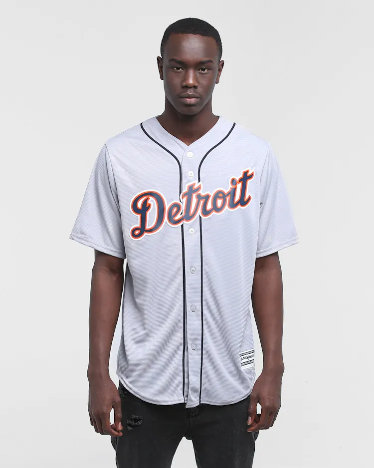 Majestic Athletic Detroit Tigers Road Cool Base Baseball Jersey