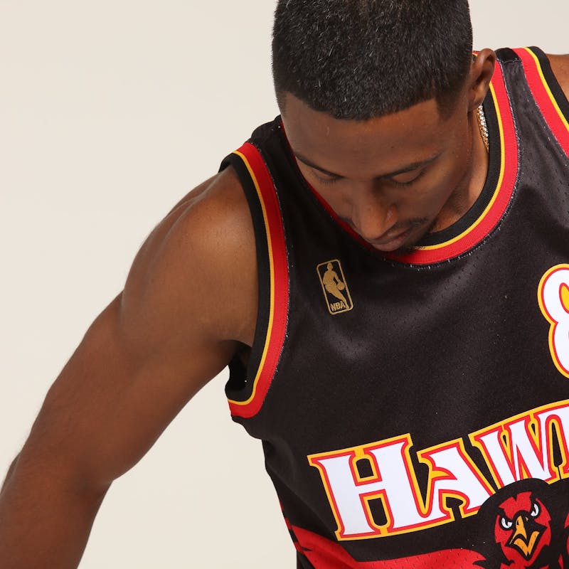 Mitchell & Ness Atlanta Hawks Steve Smith #8 Road Swingman ...