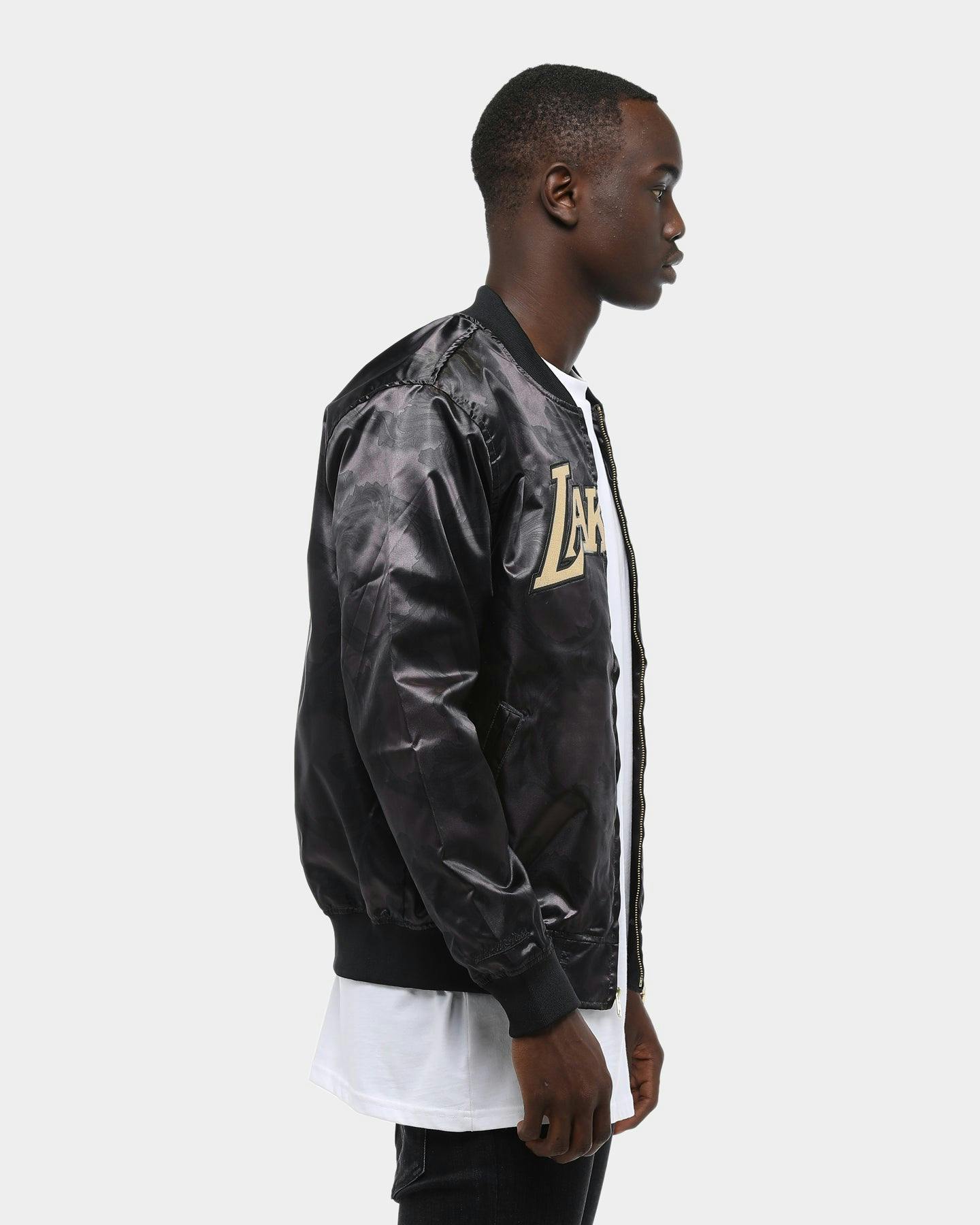 Los Angeles Lakers Gold Toile Satin Jacket Culture Kings Us