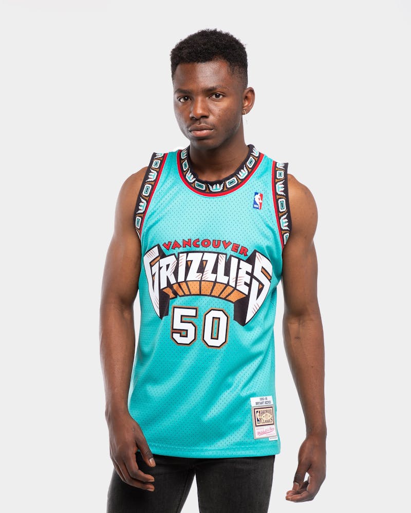 Mitchell Ness Vancouver Grizzlies Bryant Reeves 50 95 96