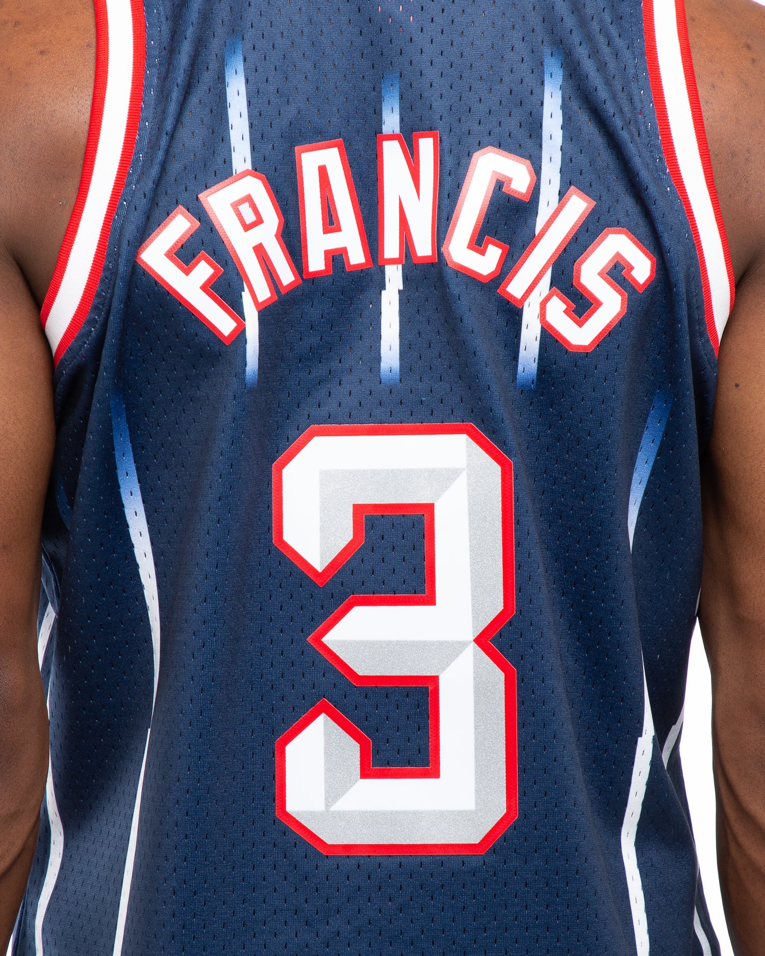 steve francis jersey mitchell and ness