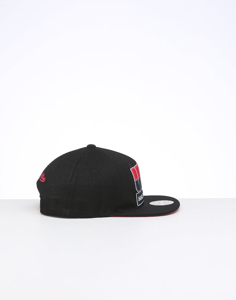 Mitchell Ness Team Usa 1992 Basketball Snapback Black Red