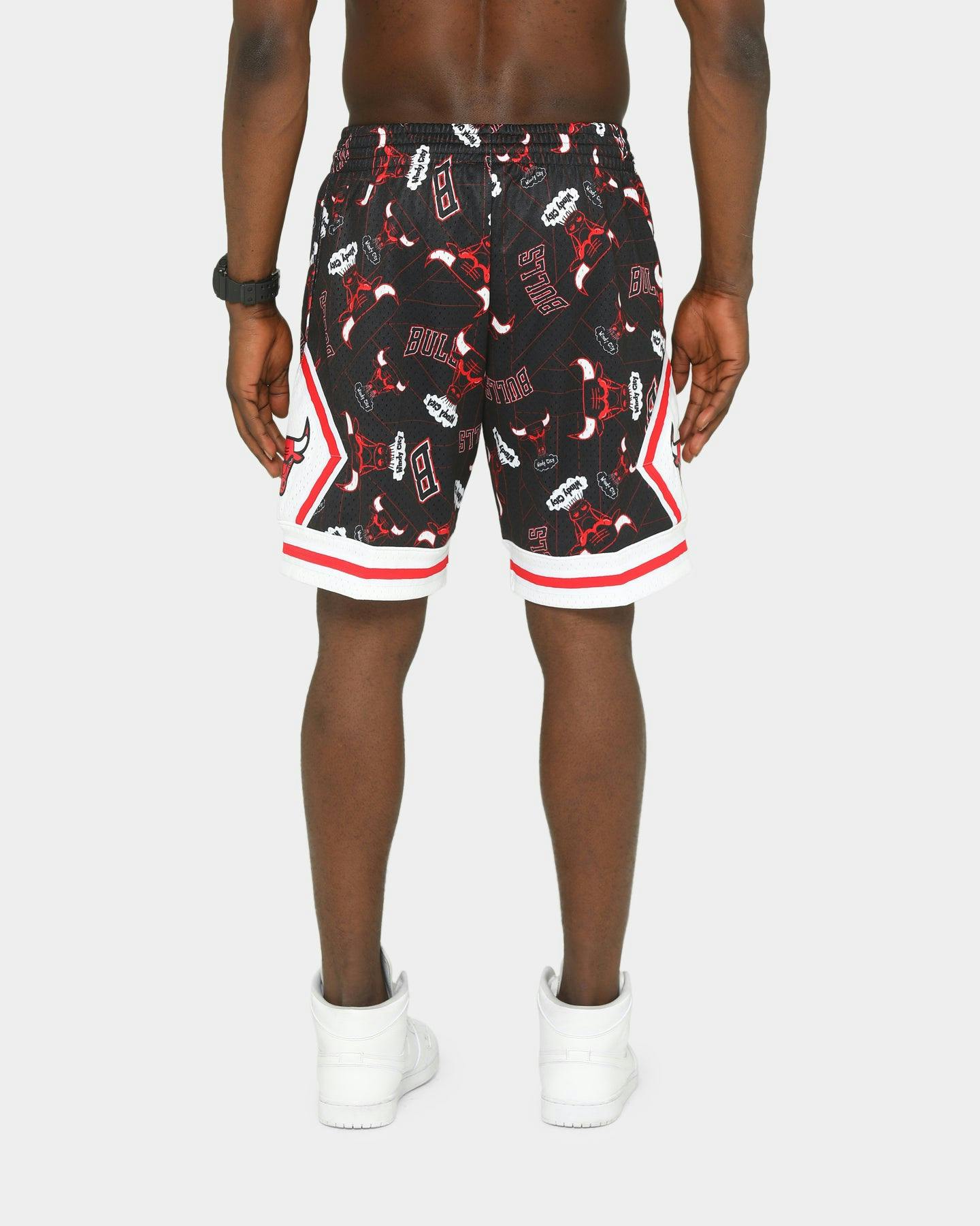 Mitchell & Ness Men's Chicago Bulls Tear Up Shorts Black Culture Kings US