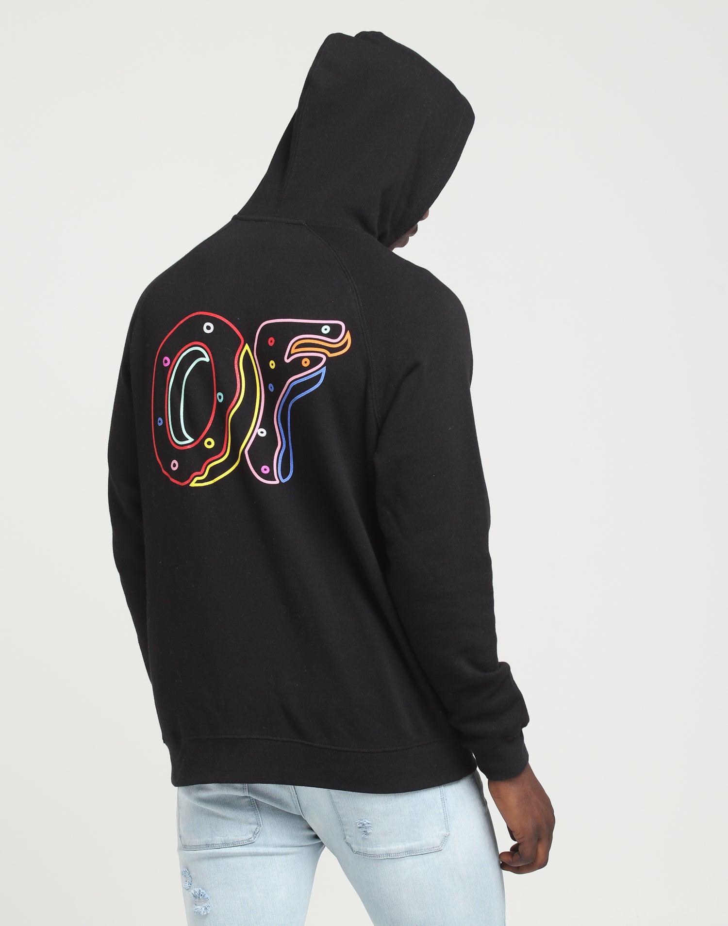 odd future rainbow hoodie