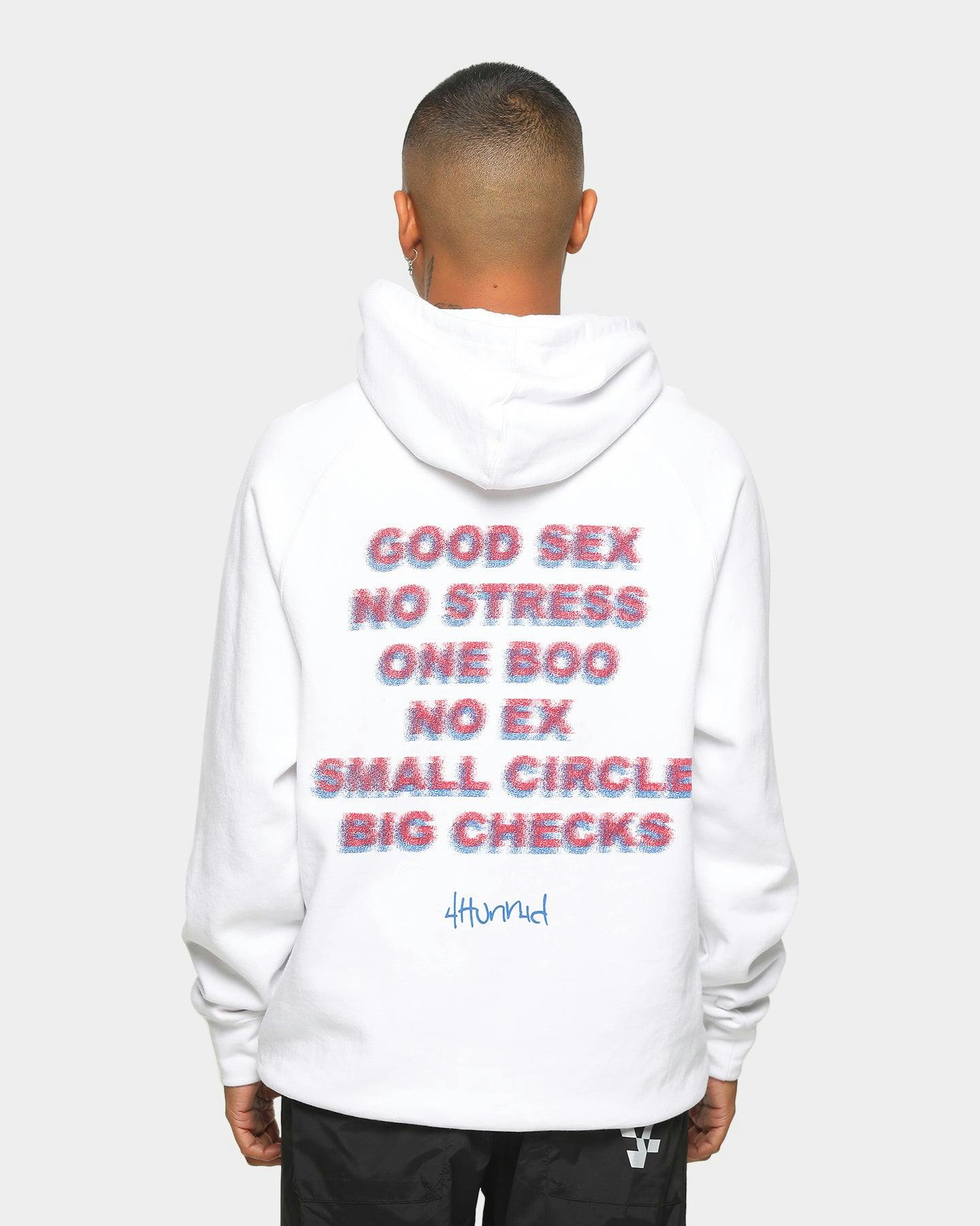 4hunnid Good Sex Hoodie White Culture Kings Us