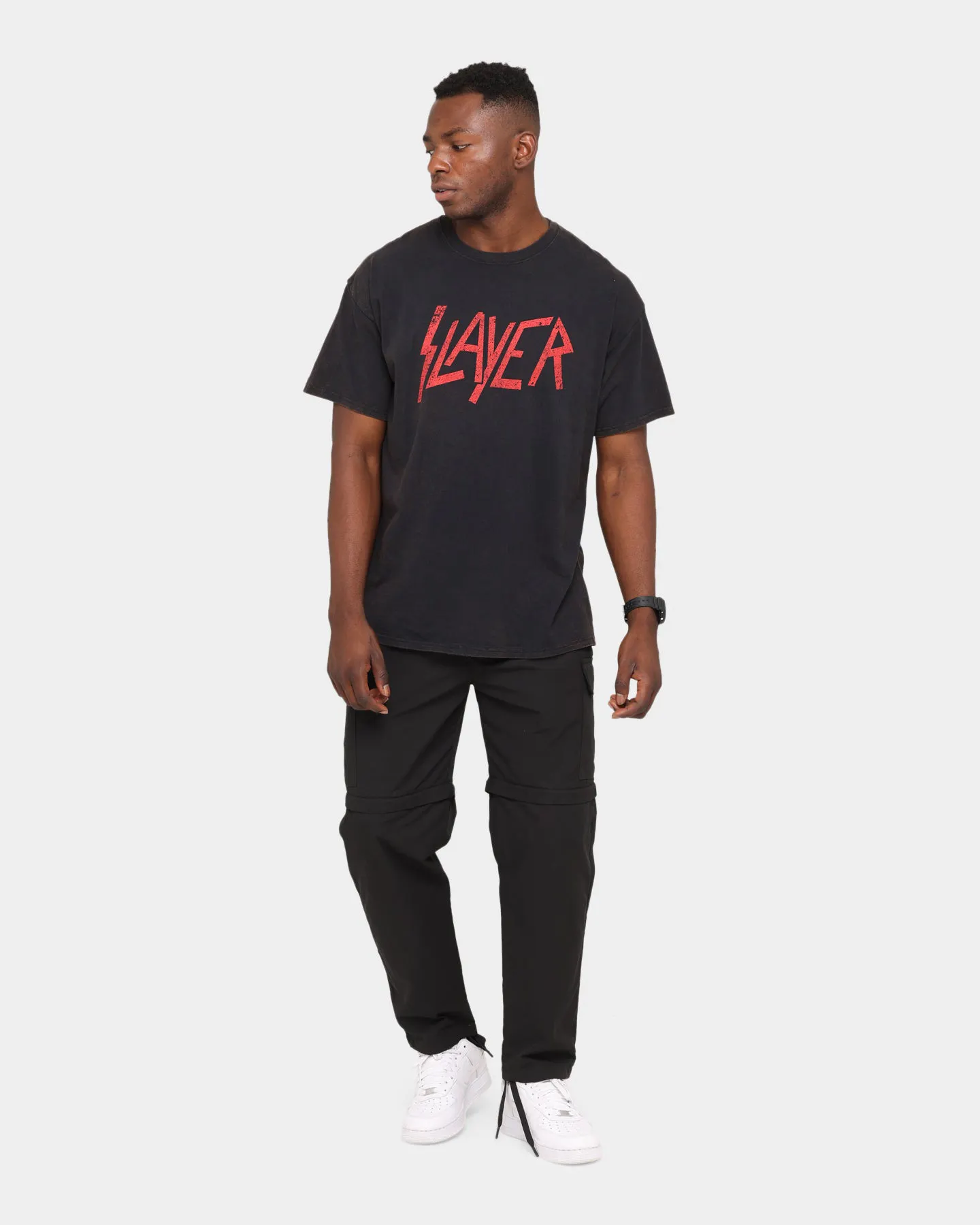 T-Shirt Uomo Slayer Comic Book Cover – Nera, 100% Cotone, Vestibilità Regular, Taglie S-5XL