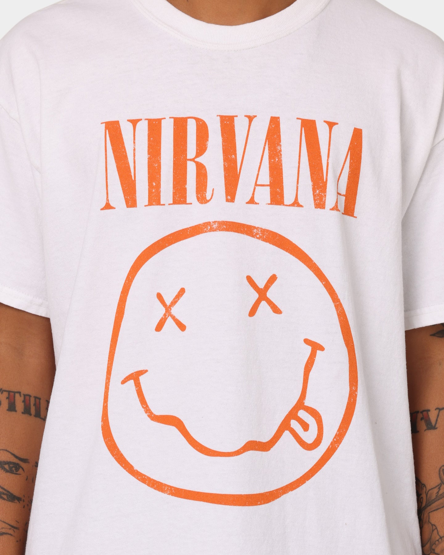 T-shirt Con Stampa 'Nirvana' - Grigio - Uomo - 13.00 - Foto 2