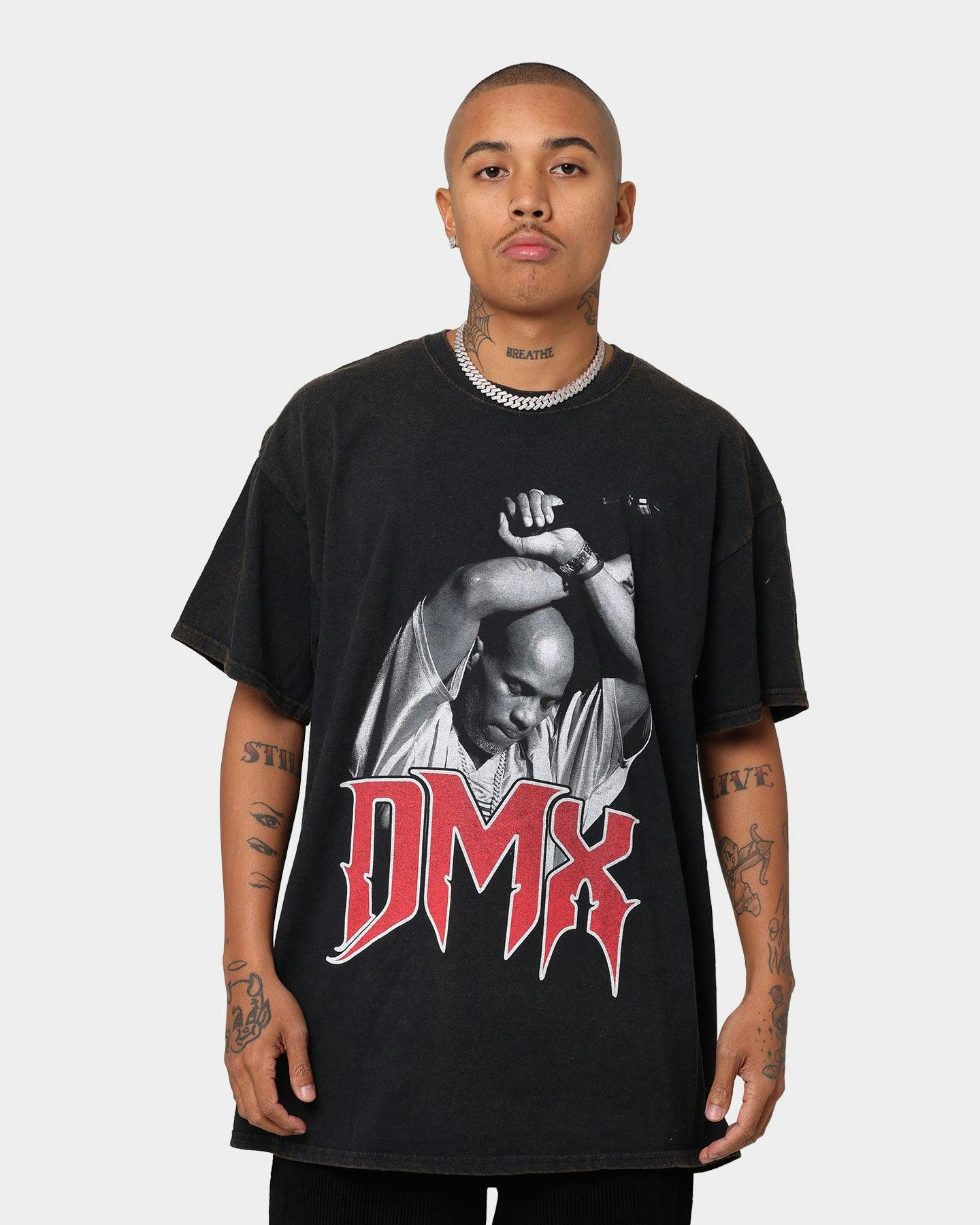 DMX X Logo Vintage T-Shirt Black Wash | Culture Kings US