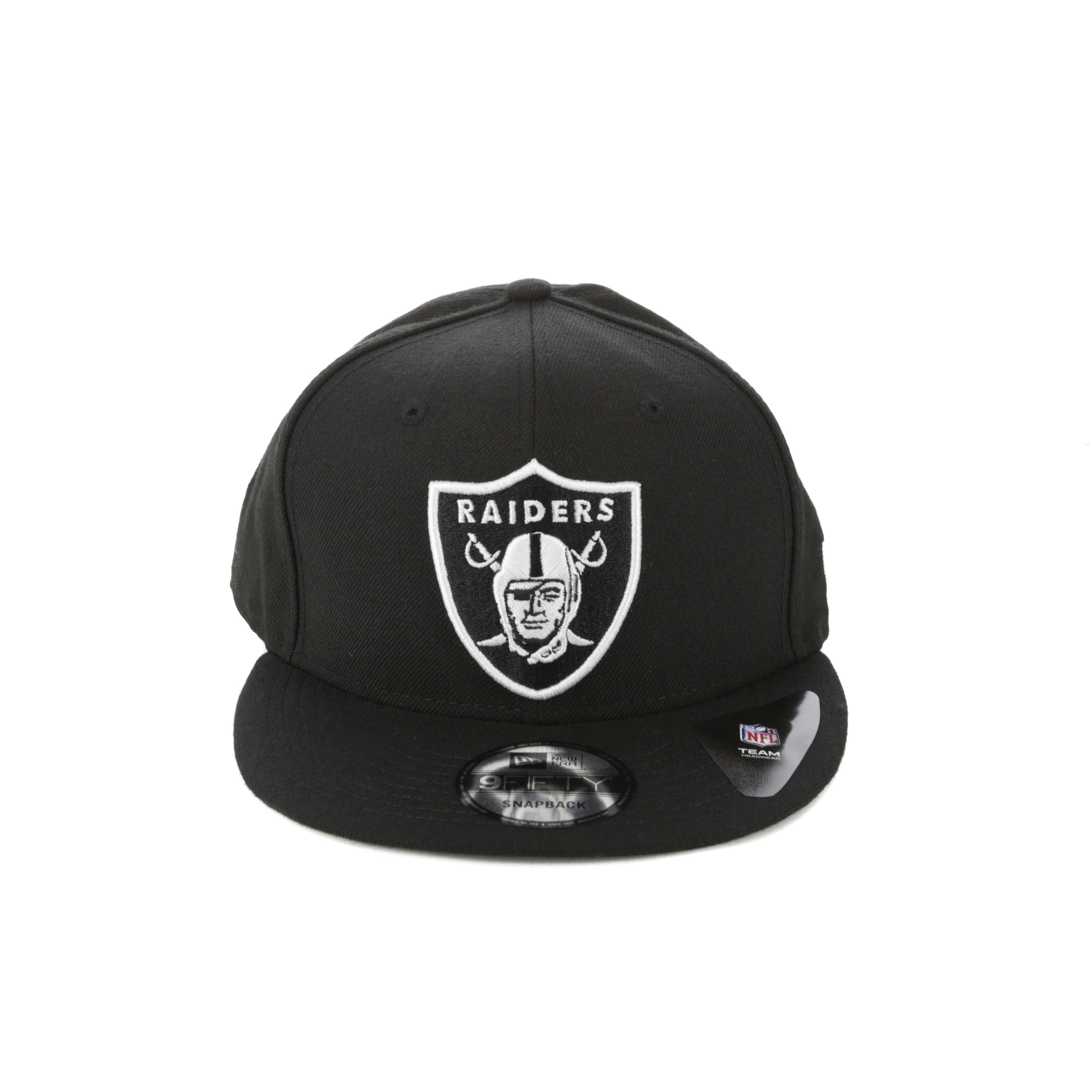 New Era Oakland Raiders 9FIFTY Snapback Black/White | Culture Kings US