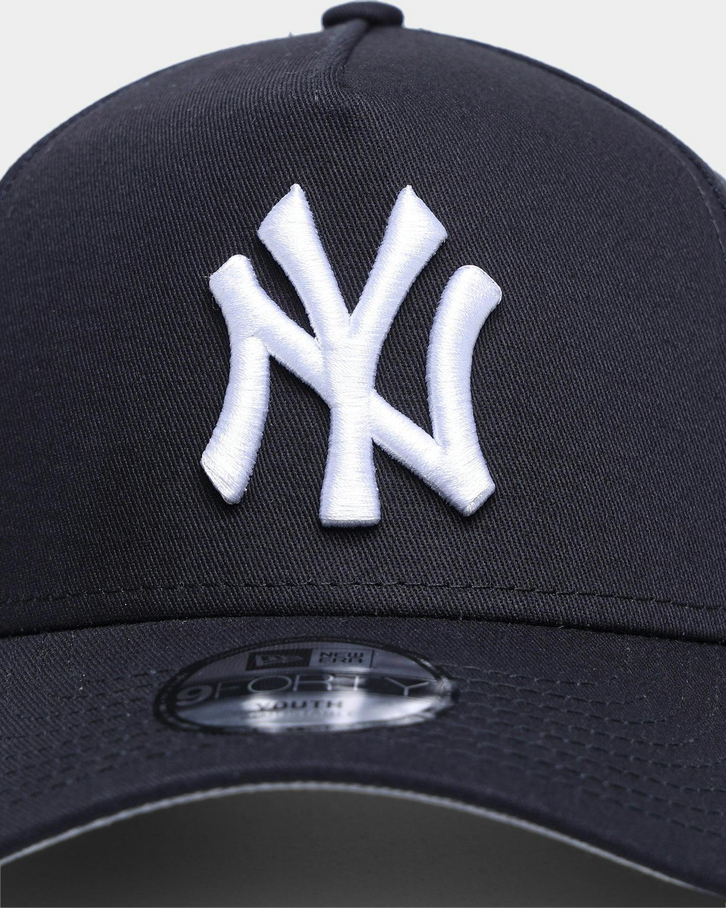 New Era Youth New Era Yankees 9FORTY A-Frame Snapback Navy | Culture ...