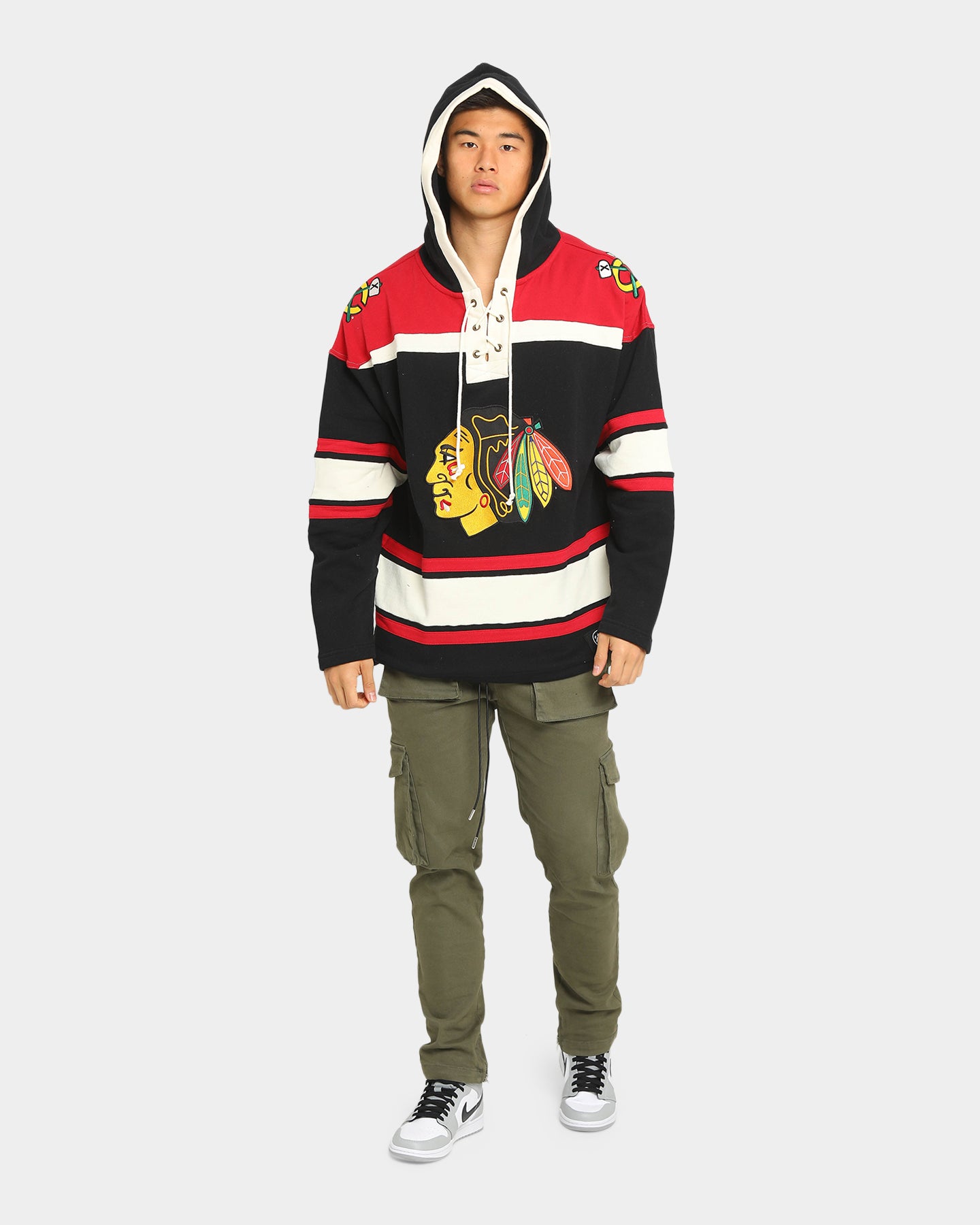 blackhawks lacer hoodie