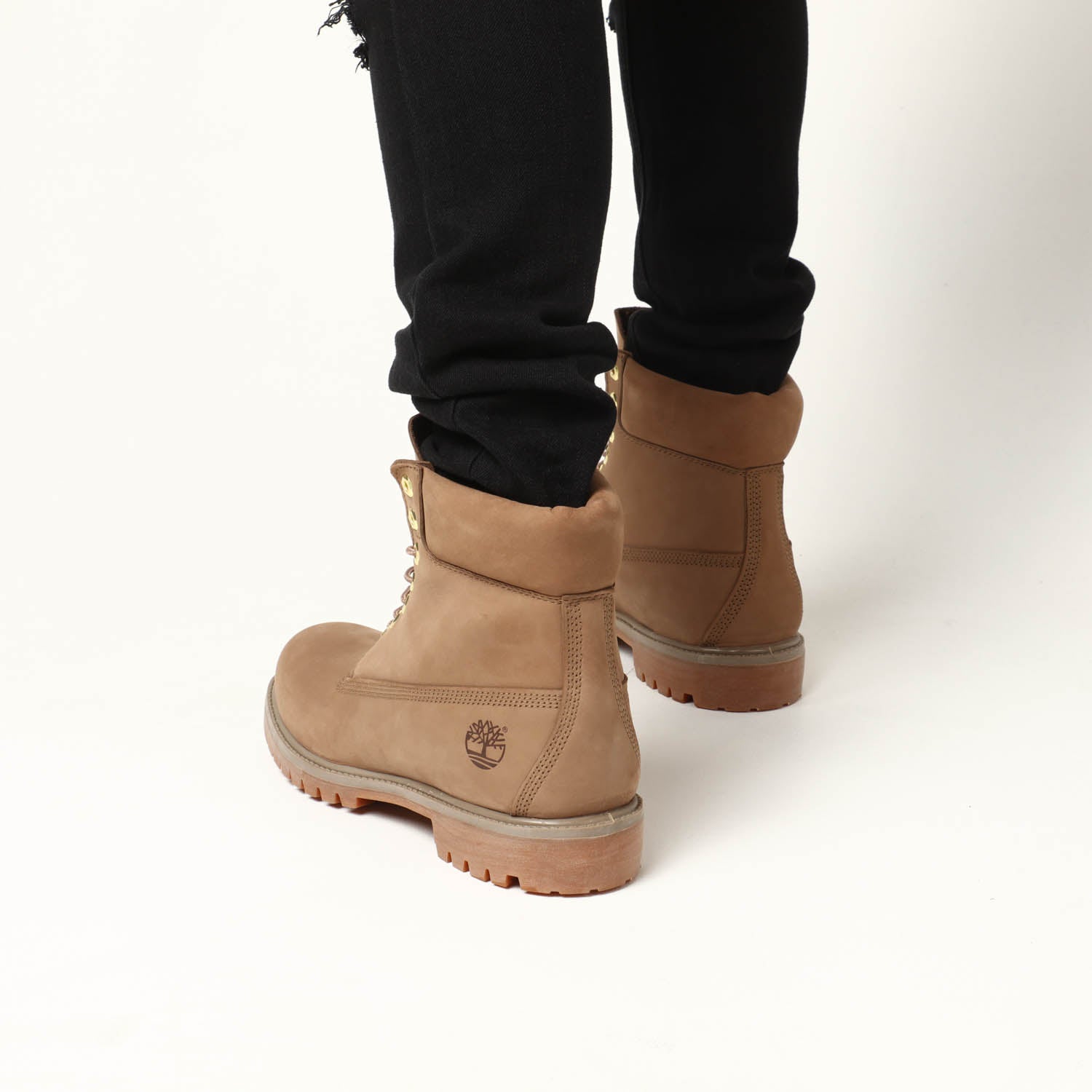 dark beige timberlands