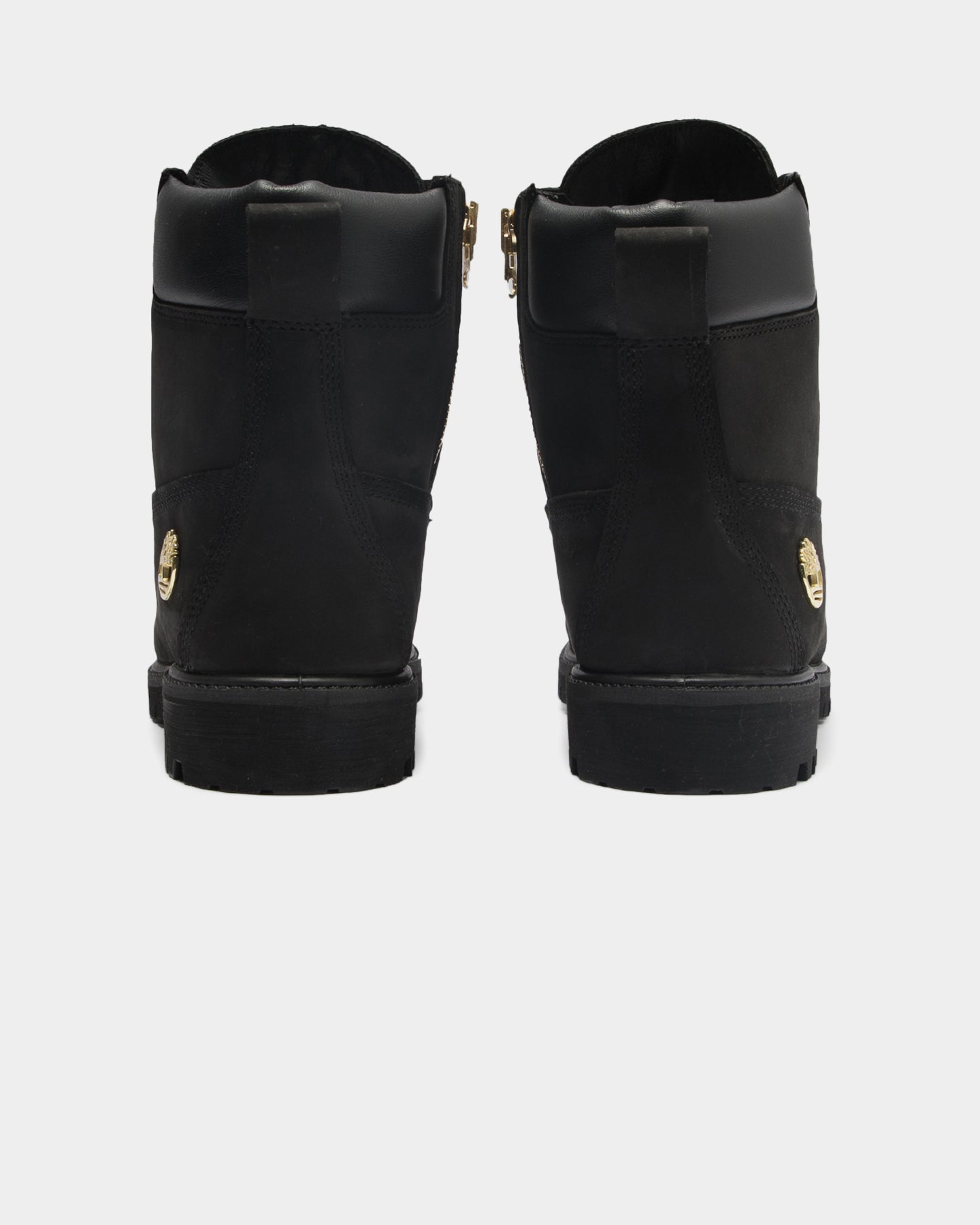 timberland boots black and gold