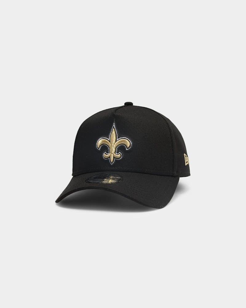 New Era New Orleans Saints NFL 9FORTY A-Frame Snapback Black thumbnail - 0
