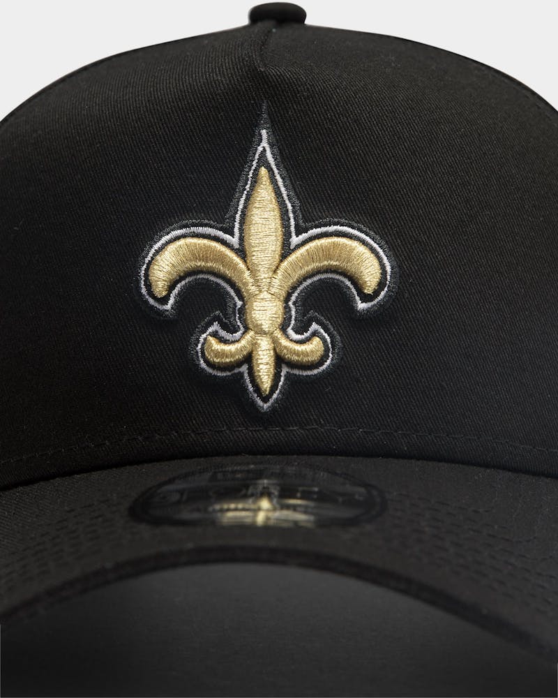 New Era New Orleans Saints NFL 9FORTY A-Frame Snapback Black thumbnail - 4