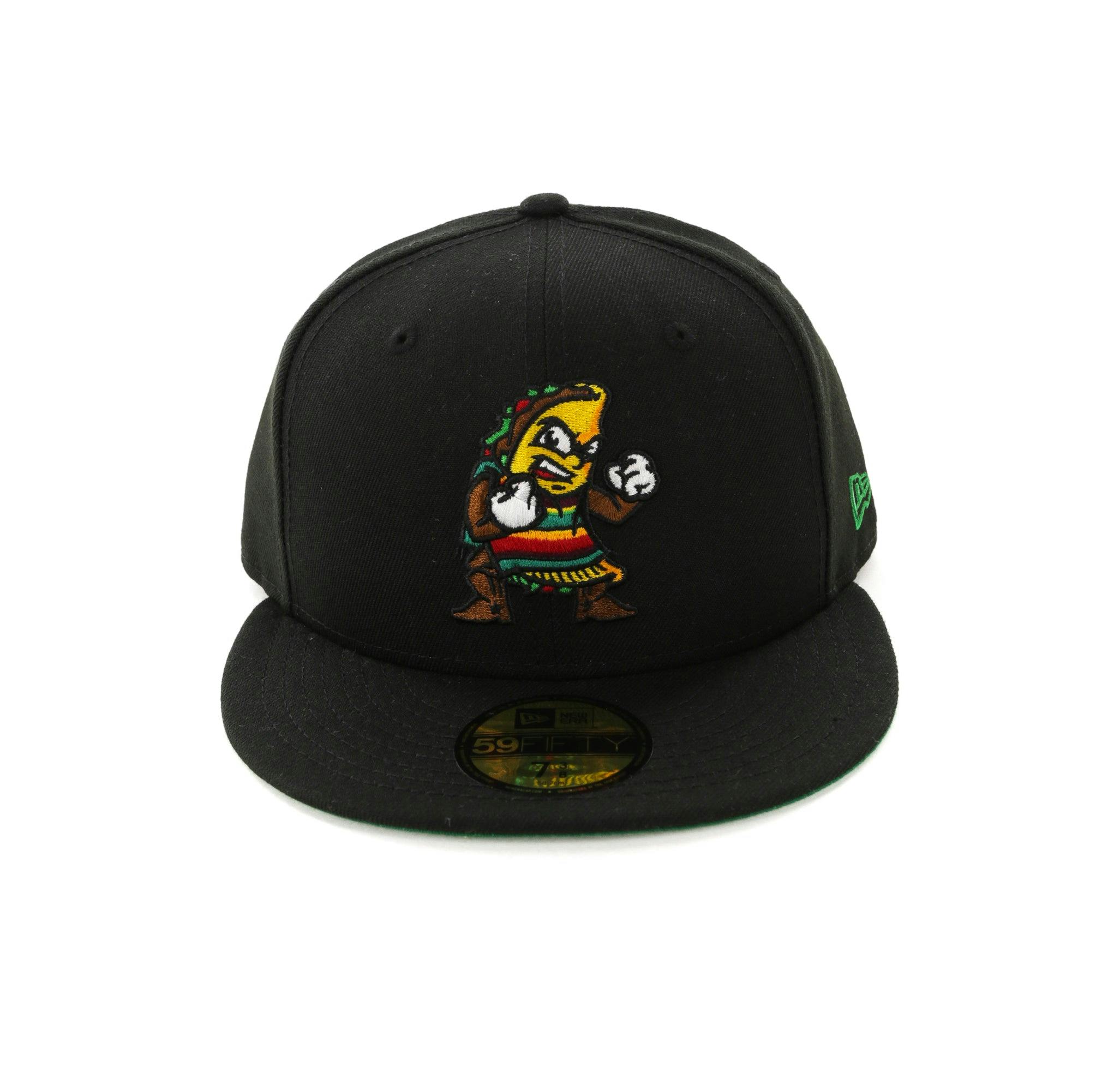 New Era Fresno Grizzlies 59FIFTY Fitted Black/Kelly Green | Culture