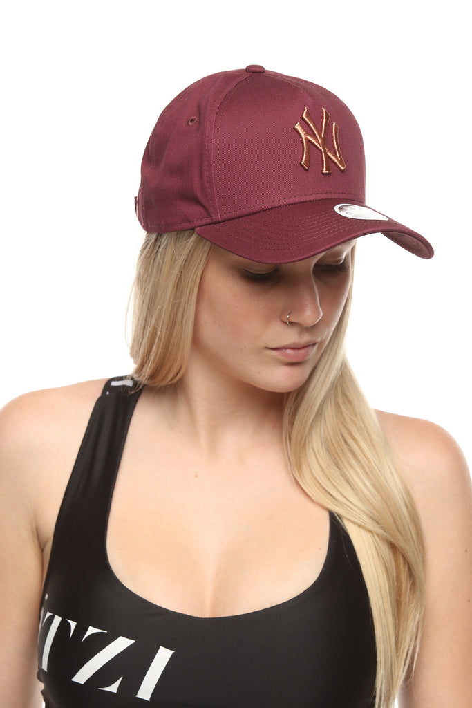 rose gold yankees hat