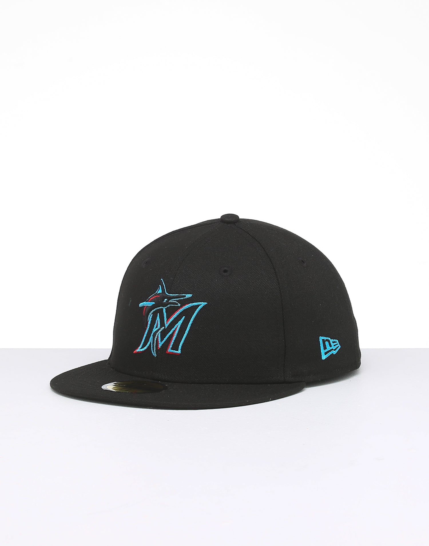 marlins fitted hats new era