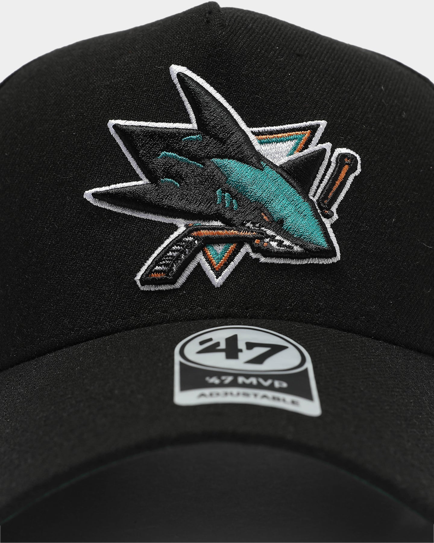 47 Power Line Berretto San Jose Sharks | Lavorato A Maglia In Acrilico | Logo Ricamato Multicolore