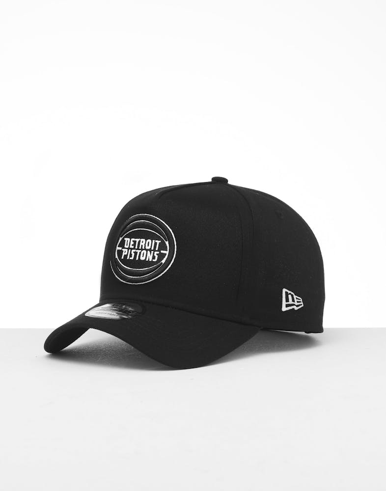 New Era Detroit Pistons 9forty K Frame Snapback Black White Culture Kings Us