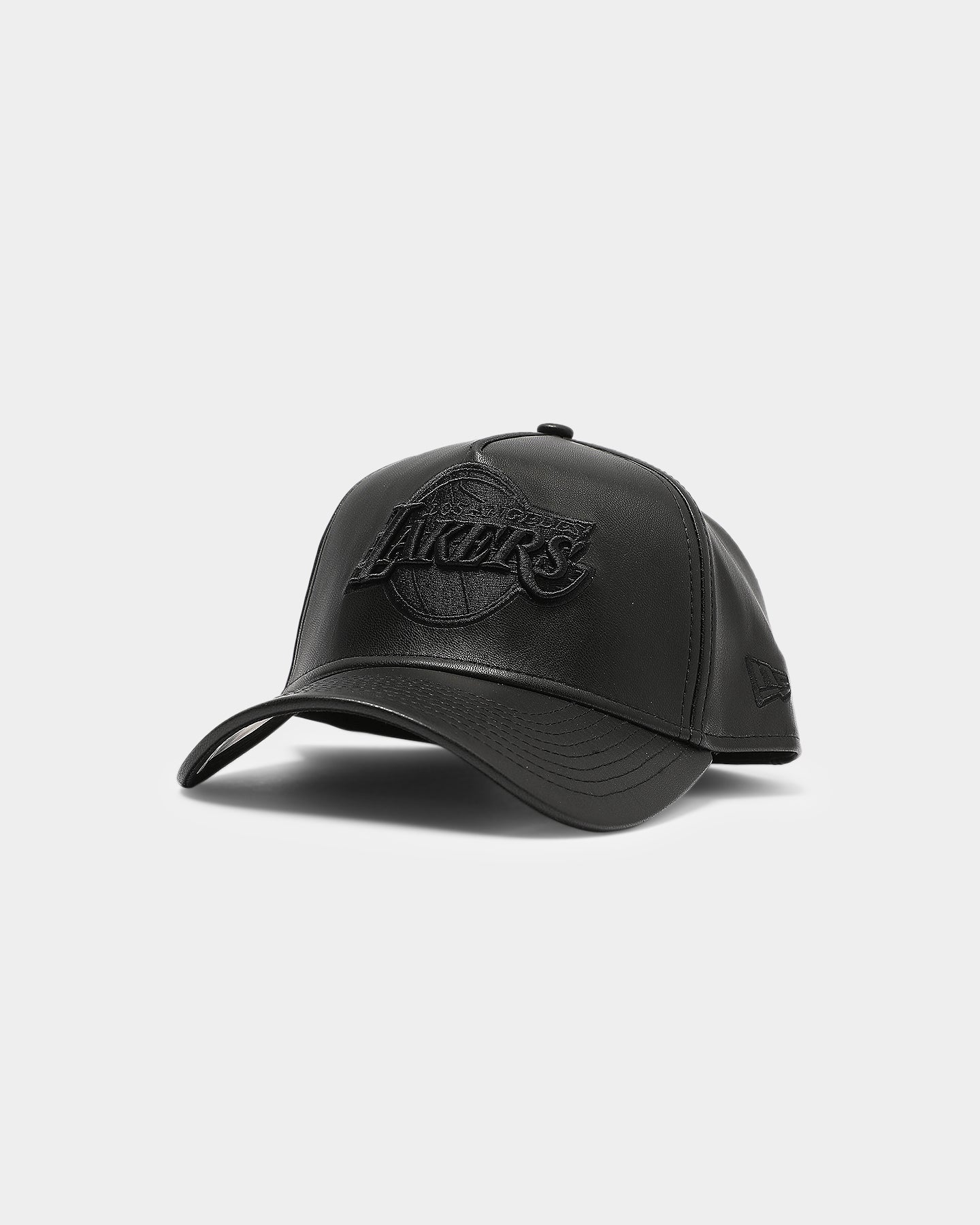 leather lakers hat