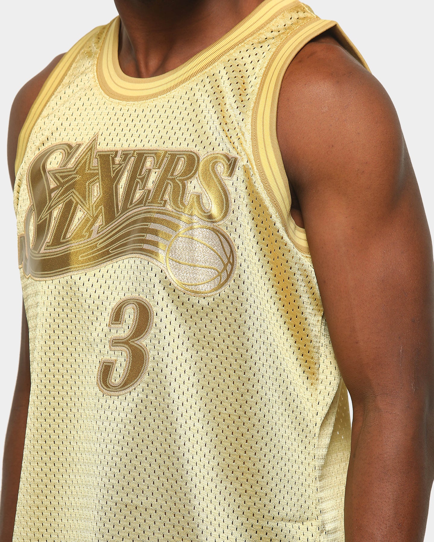 iverson gold jersey