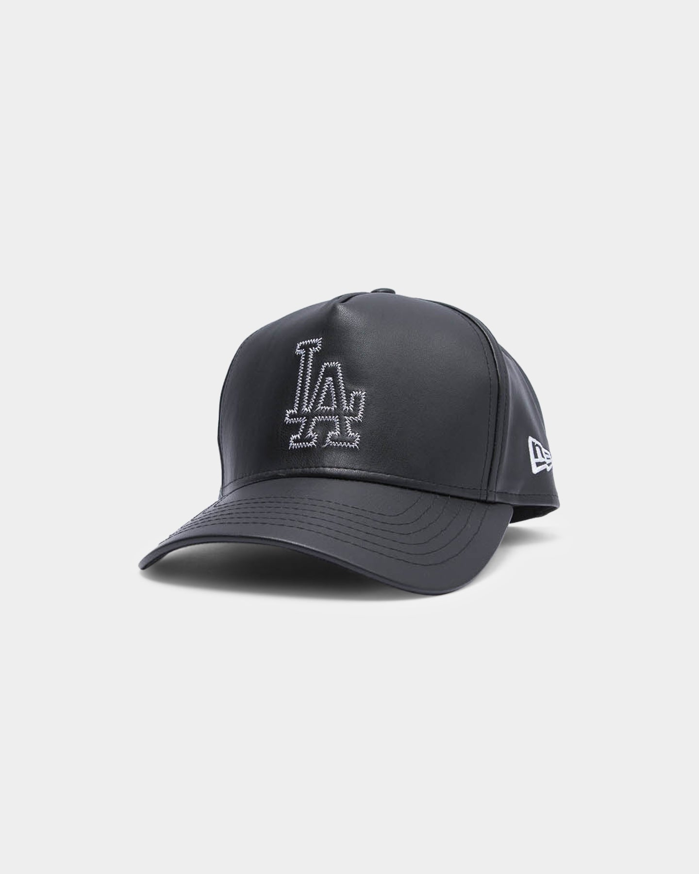 leather strapback hats new era