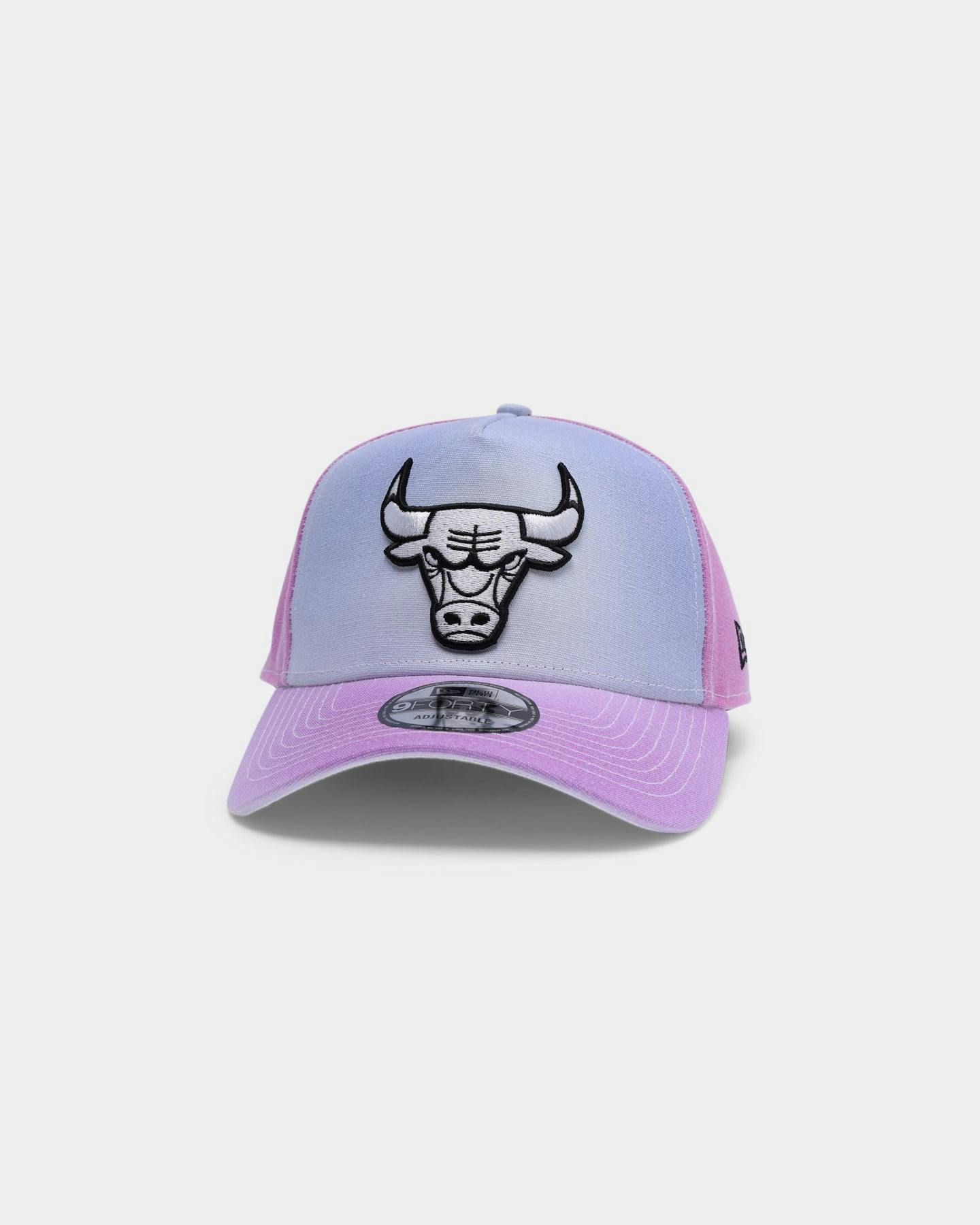 New Era. Men's Chicago Bulls UV Activ 9FORTY A-Frame Snapback White ...